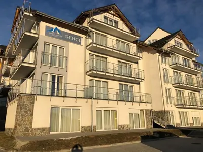 Budynek, w którym mieści się apartament