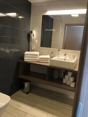 Łazienka w obiekcie Atrakcyjny Apartament Czarna Góra