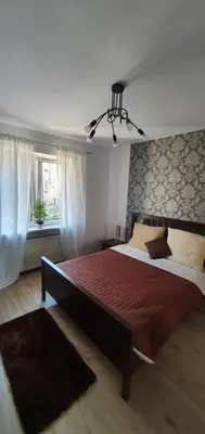 Łóżko lub łóżka w pokoju w obiekcie A&S Apartaments - RELAX