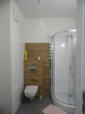Łazienka w obiekcie Apartament nad Odrą II