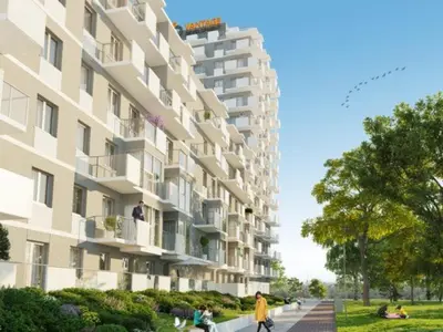 Budynek, w którym mieści się apartament