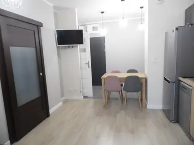 Kuchnia lub aneks kuchenny w obiekcie Apartament nad Odrą II
