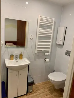 Łazienka w obiekcie Apartamencik Centrum