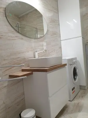 Łazienka w obiekcie LAGUNA Apartament 23 Willa Leśna