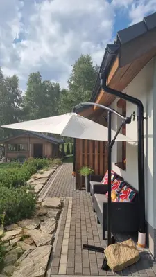 Ogród w obiekcie domki Stara Morawa