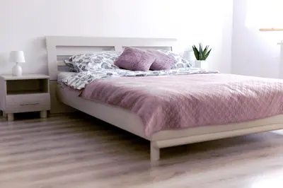 Łóżko lub łóżka w pokoju w obiekcie Apartament u Andrzeja