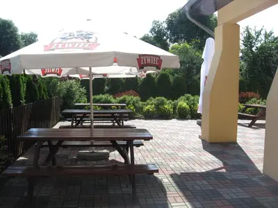 Restauracja lub miejsce do jedzenia w obiekcie Zajazd Idylla
