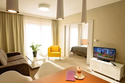 Telewizja i/lub zestaw kina domowego w obiekcie Invite