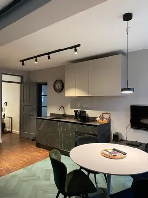 Kuchnia lub aneks kuchenny w obiekcie Arte-locum Apartamenty przy Rynku