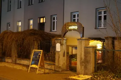 Budynek, w którym mieści się apartament