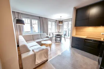 Część wypoczynkowa w obiekcie LAGUNA 21 Apartament z Cyganką
