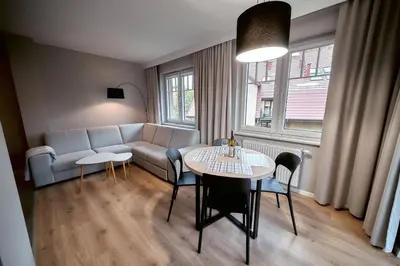 Część wypoczynkowa w obiekcie LAGUNA 21 Apartament z Cyganką