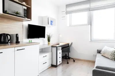 Kuchnia lub aneks kuchenny w obiekcie Lumen Studio