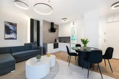 Część wypoczynkowa w obiekcie LAGUNA 20 Apartament Elegancki