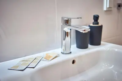 Łazienka w obiekcie LAGUNA 20 Apartament Elegancki