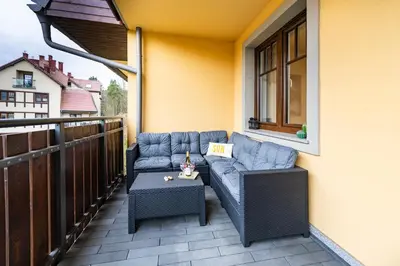 Część wypoczynkowa w obiekcie LAGUNA 20 Apartament Elegancki
