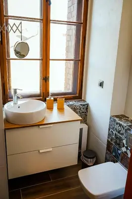 Łazienka w obiekcie Apartamenty w Wieży