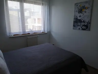 Łóżko lub łóżka w pokoju w obiekcie Apartament Marzenie 12 - Opole