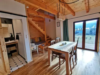 Plan piętra w obiekcie Apartament Zielone Okiennice