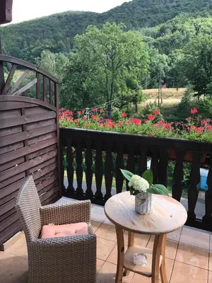 Widok na góry z tego obiektu B&B