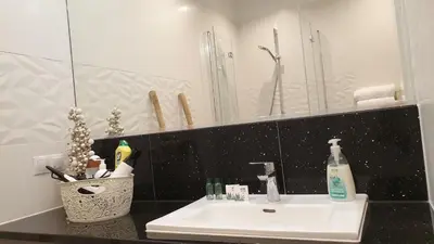 Łazienka w obiekcie LAGUNA Apartament 30 Willa Maria
