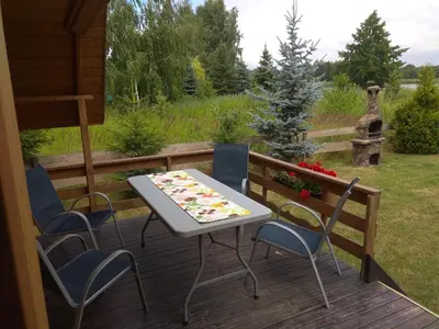 Ogród w obiekcie Domek Hanka
