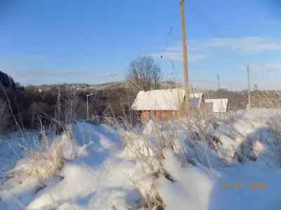Obiekt Chatka w gorach zimą