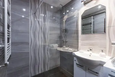 Łazienka w obiekcie New Apartment OLD TOWN - 54m2 - 6 beds - New Bulding - Lift