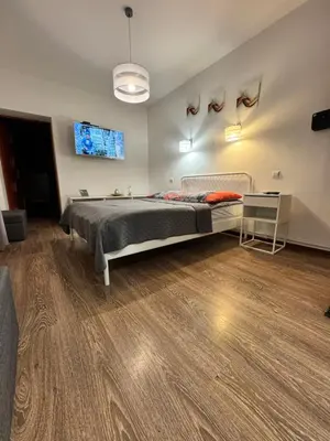 Telewizja i/lub zestaw kina domowego w obiekcie Apartament Marcel