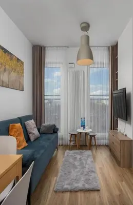 Część wypoczynkowa w obiekcie Soft Loft Legnicka