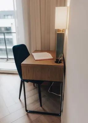 Plan piętra w obiekcie Apartament Kępa Mieszczańska - Old Town- free Parking - 15 min do Rynku