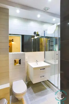 Łazienka w obiekcie Apartamenty Kapitańskie