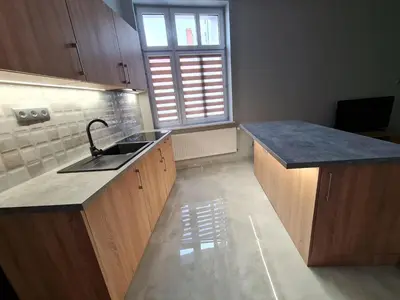 Kuchnia lub aneks kuchenny w obiekcie Ines Apartament