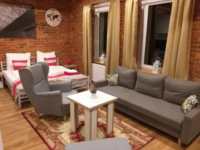 Część wypoczynkowa w obiekcie Willa Sudecka