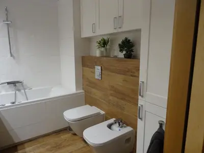 Łazienka w obiekcie Apartament w centrum, garaż i jakuzzi w cenie