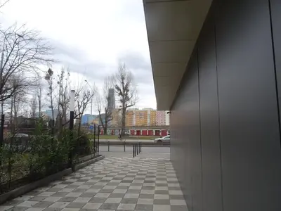 Budynek, w którym mieści się apartament