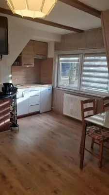 Kuchnia lub aneks kuchenny w obiekcie Oliwne Wzgórza