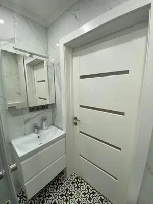 Łazienka w obiekcie Apartament Wrocław Marina nad Odrą 7