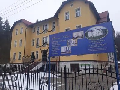Budynek, w którym mieści się obiekt B&B