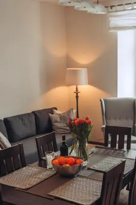 Część wypoczynkowa w obiekcie Apartament Rynek - Zielona Kamienica