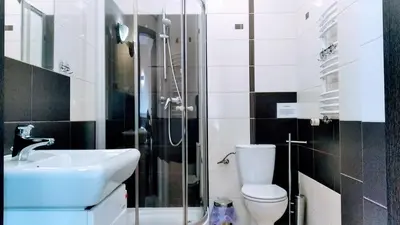Łazienka w obiekcie Agroturystyka Głuszyca Łomnica
