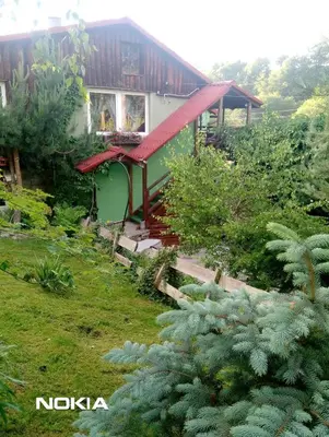 Ogród w obiekcie Apartament z ogrodem - Wiejska Chata