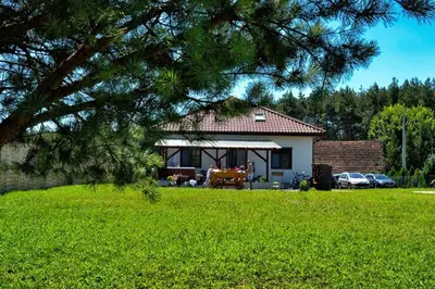 Ogród w obiekcie Cicha Przystań przy Baryczy