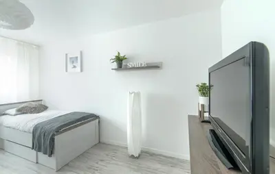 Telewizja i/lub zestaw kina domowego w obiekcie LeSi