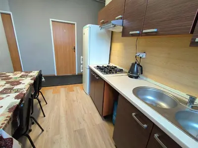 Kuchnia lub aneks kuchenny w obiekcie Hostel Lisięcice