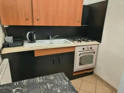 Kuchnia lub aneks kuchenny w obiekcie Hostel Lisięcice