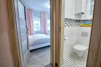 Łazienka w obiekcie Apartament Gałązka Jabłoni