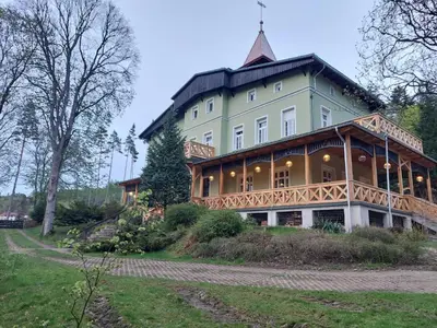 Budynek, w którym mieści się obiekt B&B
