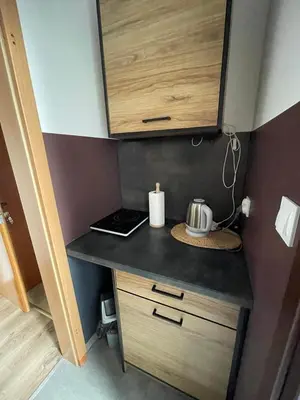 Kuchnia lub aneks kuchenny w obiekcie APARTAMENTY VILLA PIGMALION - sauna, jacuzzi, parking, ogród