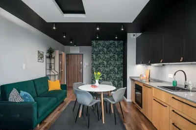 Kuchnia lub aneks kuchenny w obiekcie Apartaments 24 Premium Green